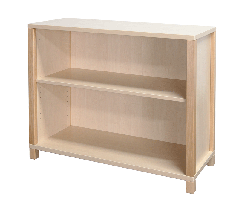 Sideboard Anstellregal mit Massivholzstollen