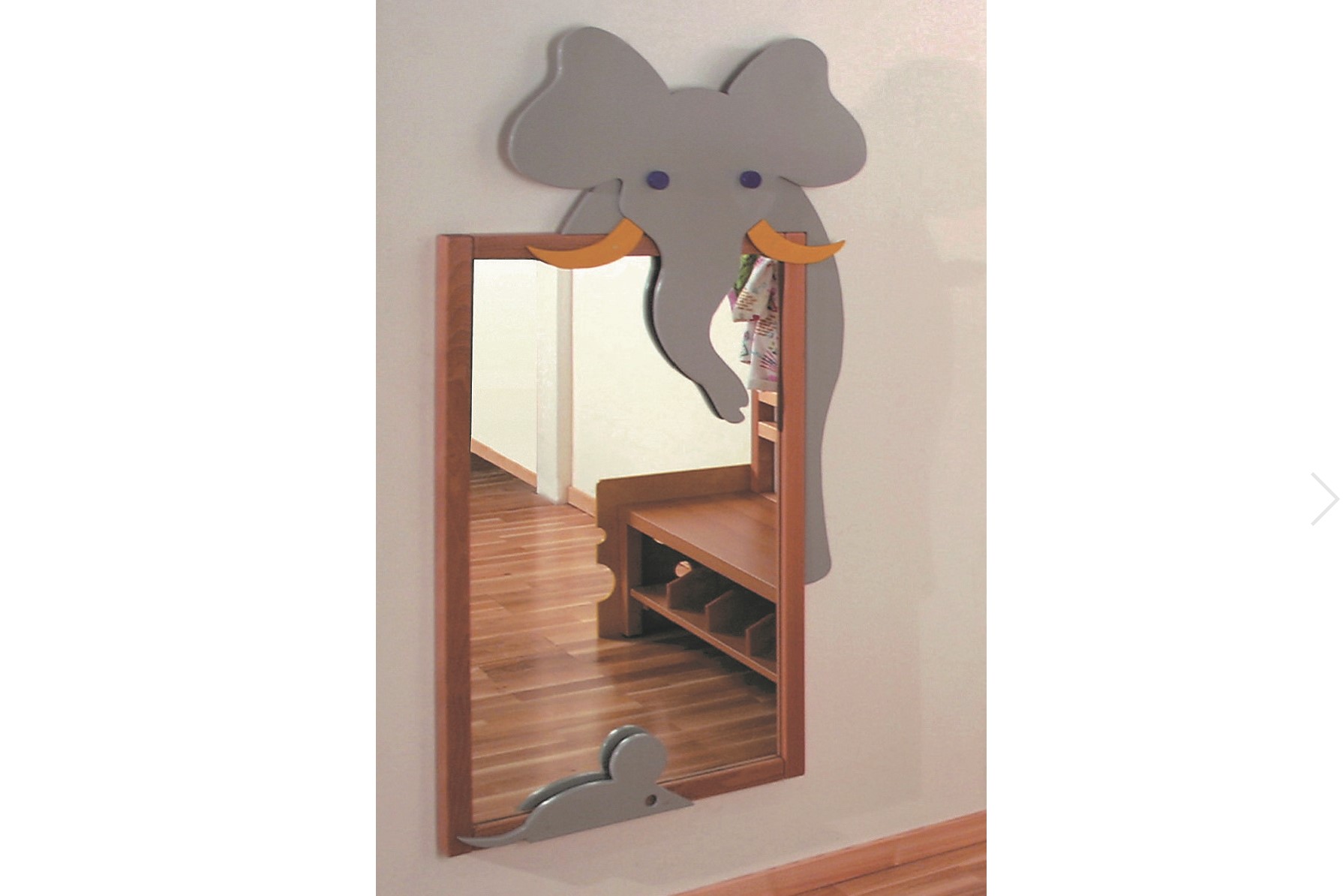 Spiegelaufsatz Maus und Elefant