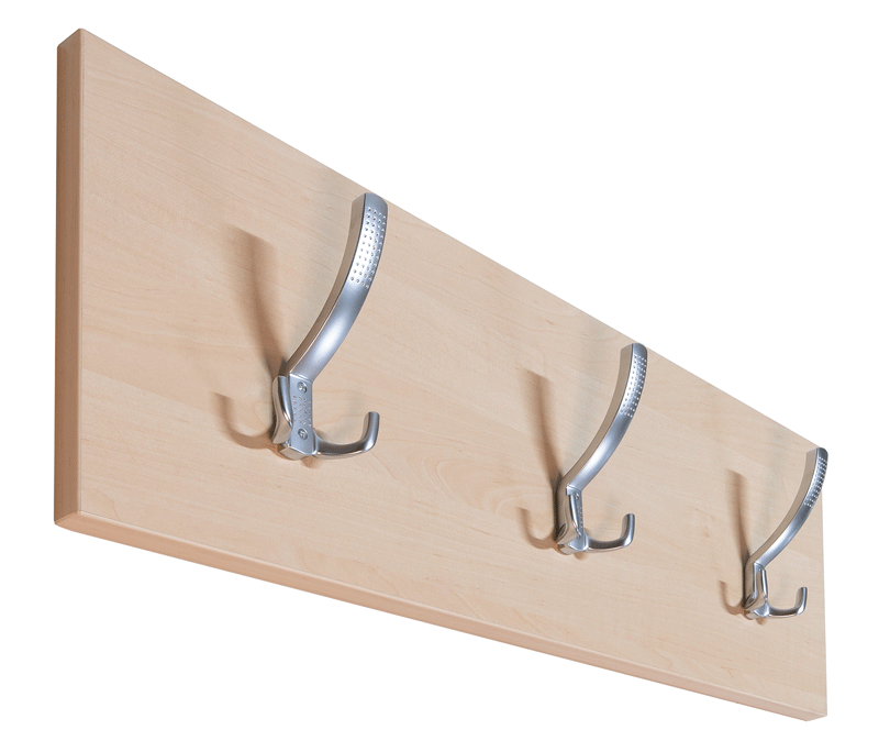 Wandgarderobe mit Hut- und Mantelhaken