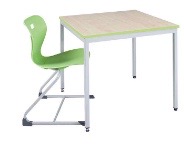 Konferenztisch Quadrattisch 80 x 80 cm