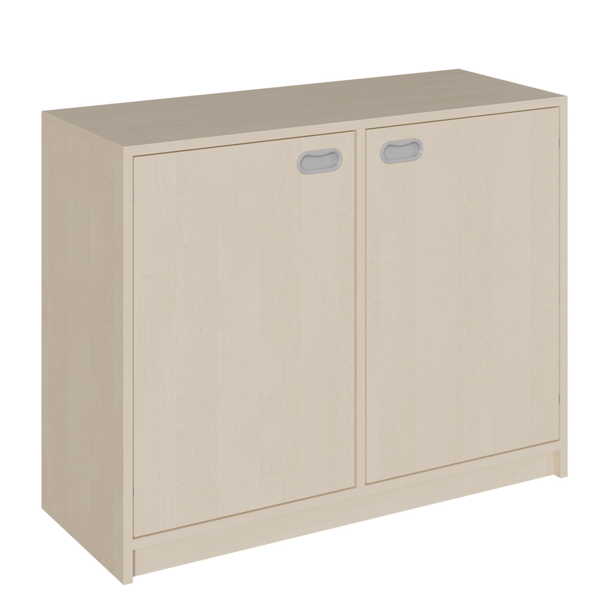 Schrank mit 2 Türen - 100cm Breite (Mit 2 Mittelwänden) - Korpusmöbel
