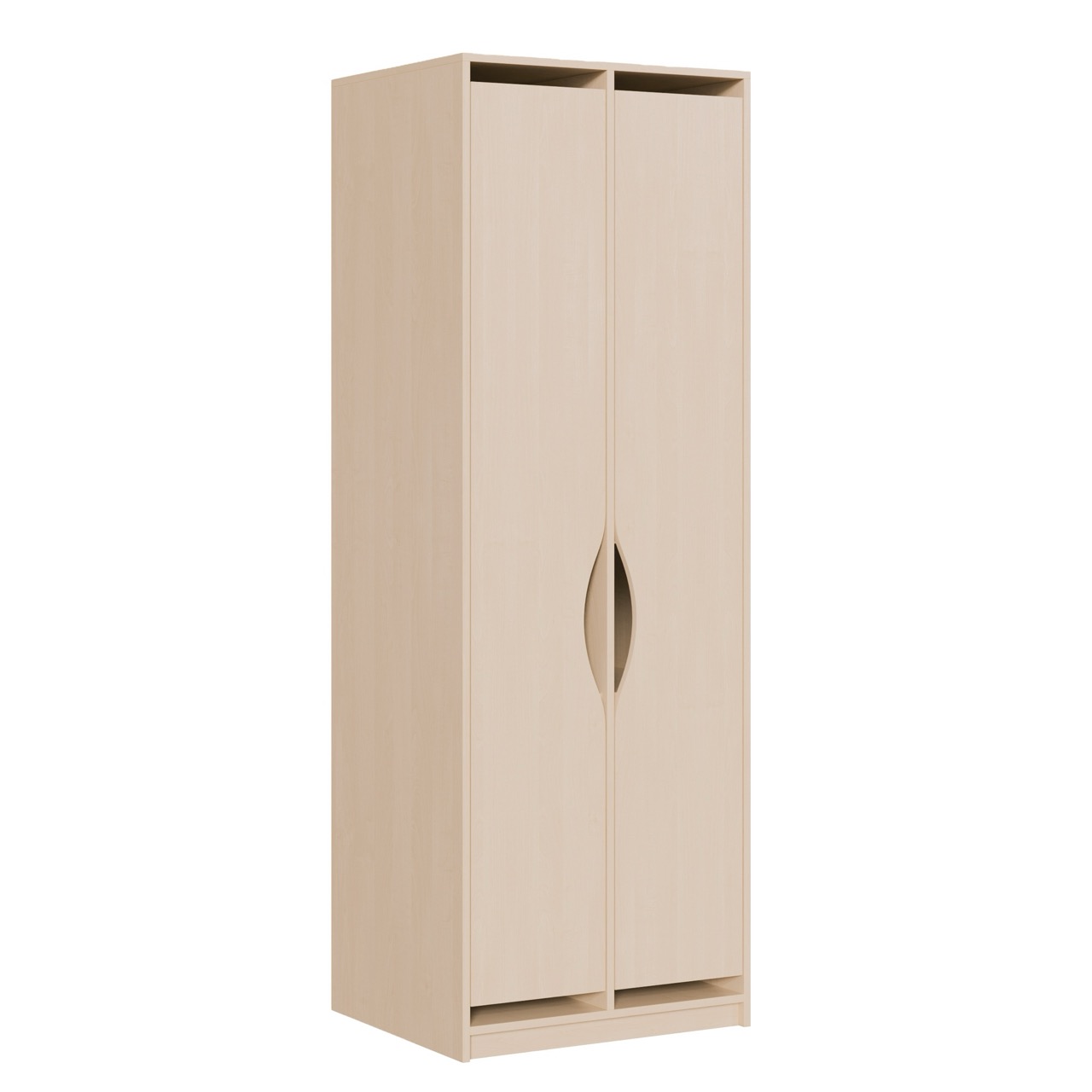 Bettzeugschrank mit 6 Fächern, BHT 40x227x67cm