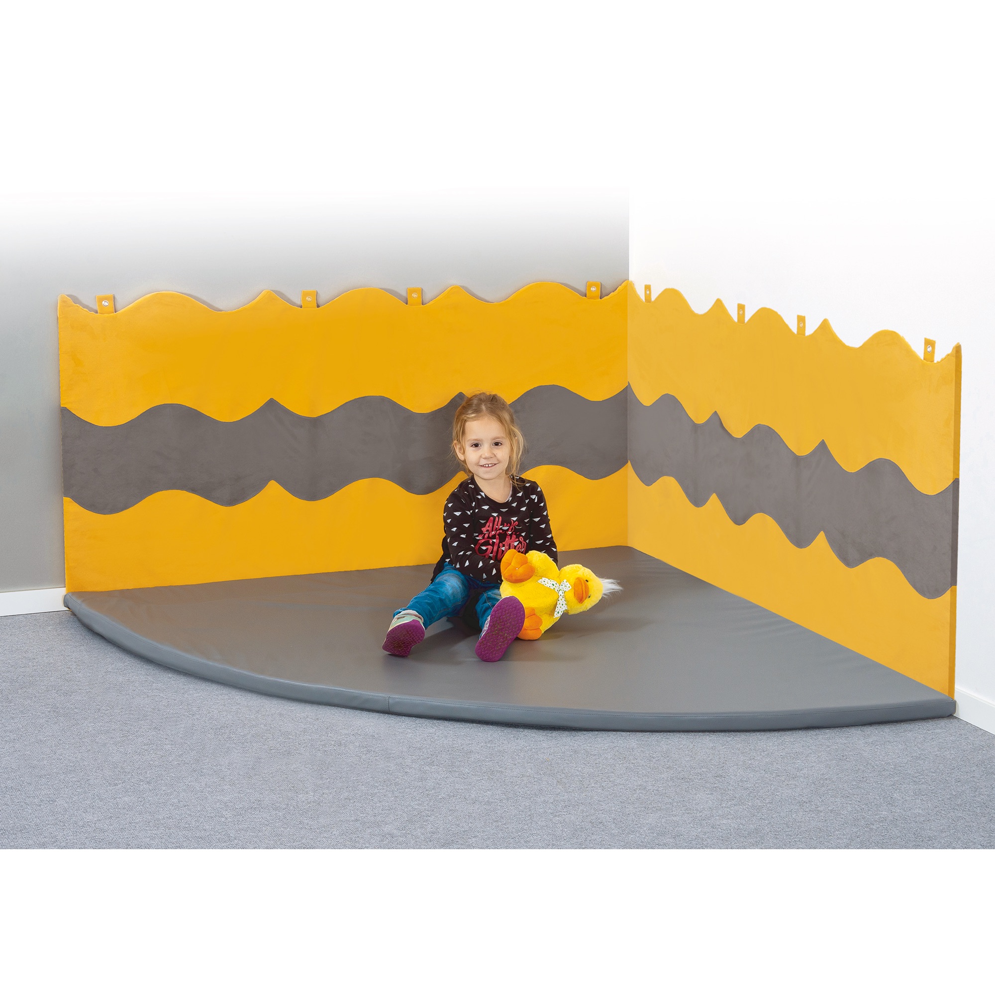 Wandverkleidung in Wellenoptik - 160 x 80 cm