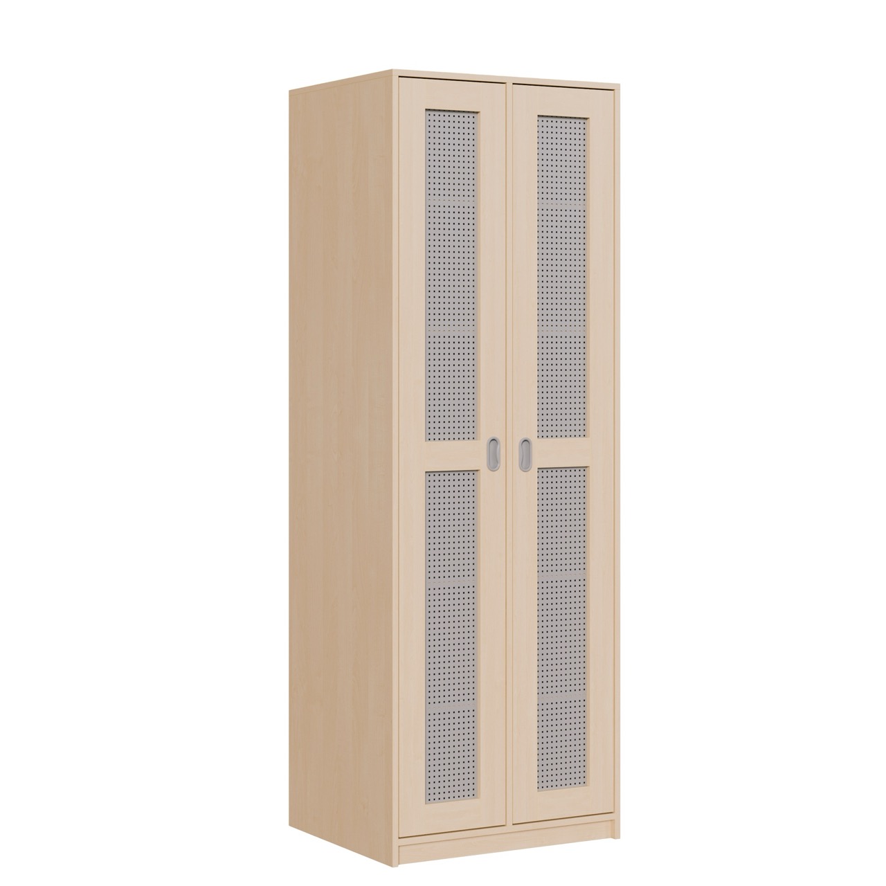 Bettzeugschrank mit 12 Fächern (mit Türen oder Vorhang)