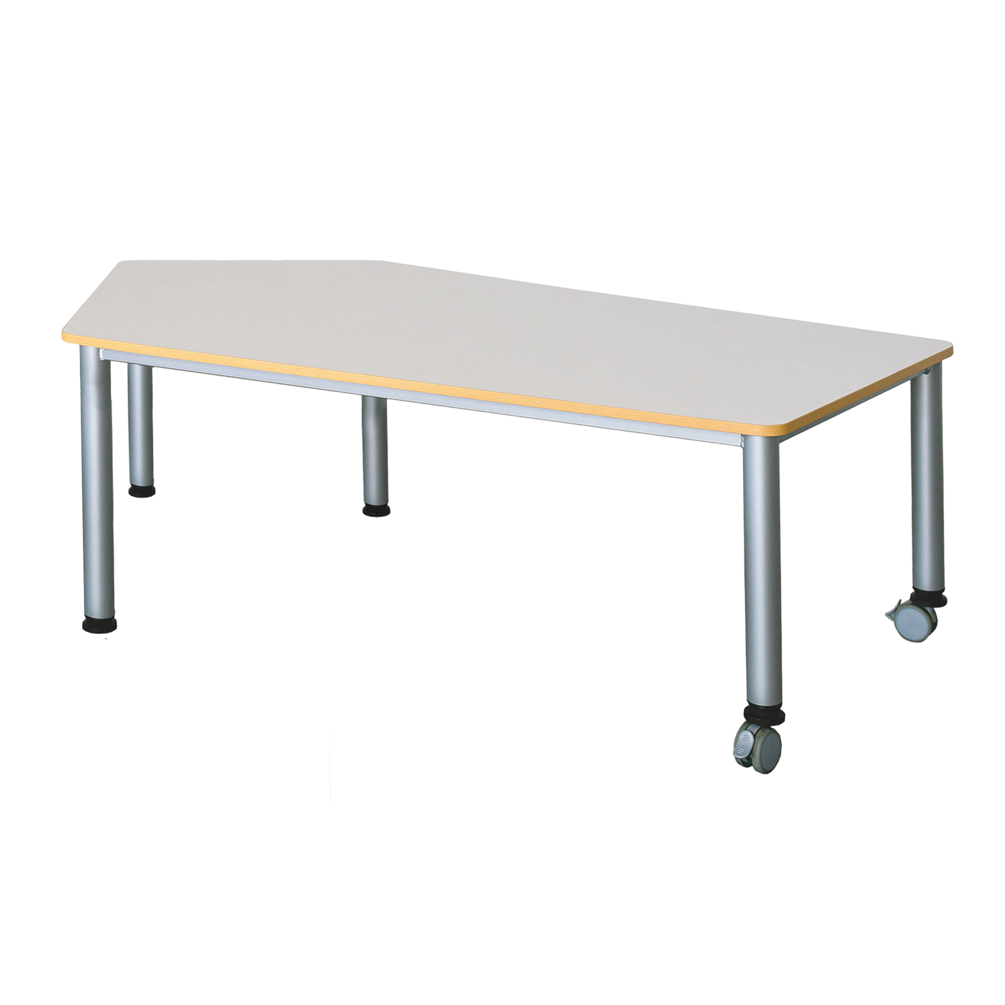 Fünfecktisch groß, fahrbar